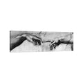 Icanvas Art Michelangelo Di Lodovico Buonarroti Simoni The Creation Of Adam V Canvas Print Wall Art