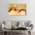 Icanvas The Creation Of Adam By Michelangelo Canvas Print Wall Art