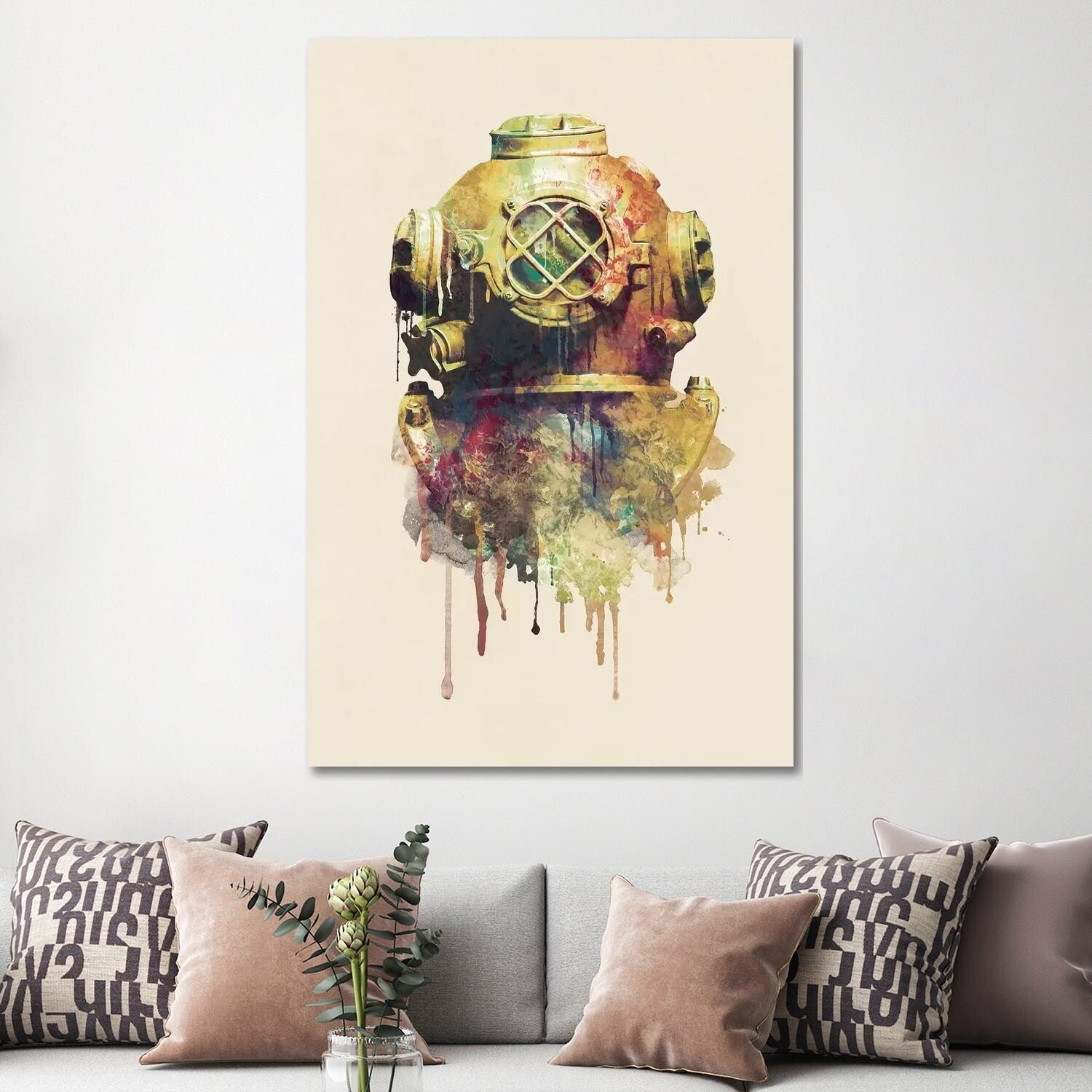 Icanvas The Diver By D Niel Taylor Canvas Print