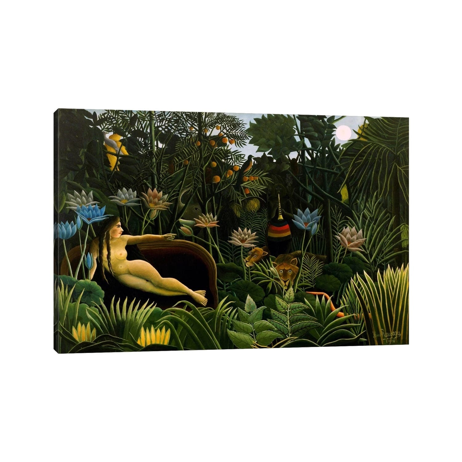 Icanvas The Dream 1910 By Henri Rousseau Canvas Print