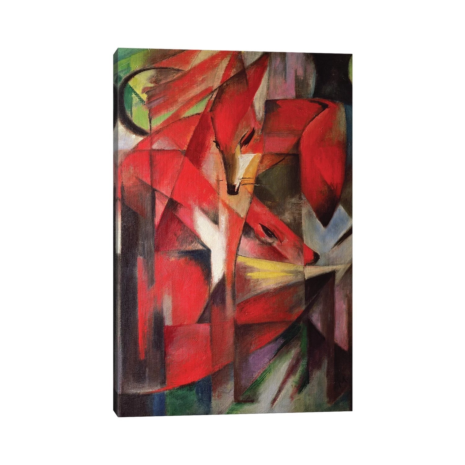 Icanvas The Fox 1913 By Franz Marc Canvas Print