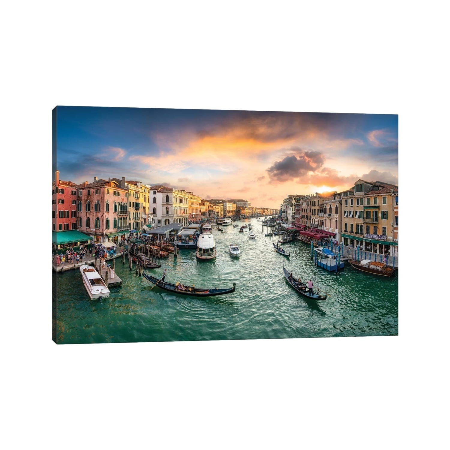 Icanvas The Grand Canal In Venice Italy By Jan Becke Gallery Wrapped Canvas Print