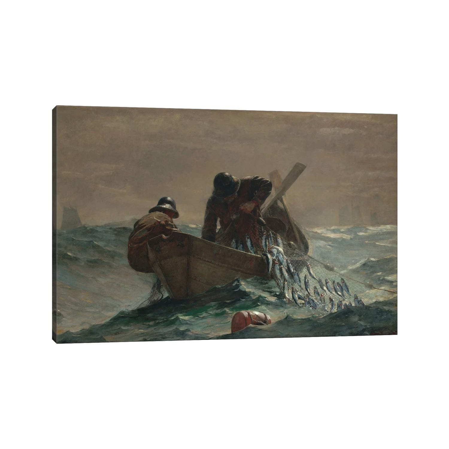 Icanvas The Herring Net By Winslow Homer Canvas Print