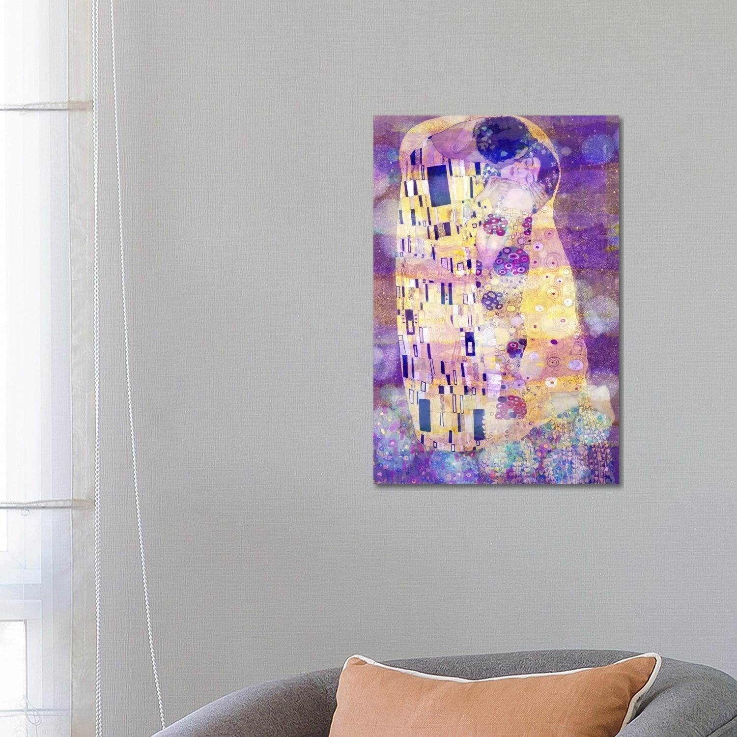 Icanvas The Kiss Ii By 5By5Collective Canvas Print