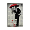 Icanvas The Kissing Rain By Loui Jover