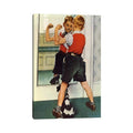 Icanvas The Muscleman Close Up By Norman Rockwell Canvas Print