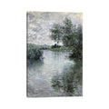 Icanvas The Seine At Vetheuil 1879 By Claude Monet Canvas Print