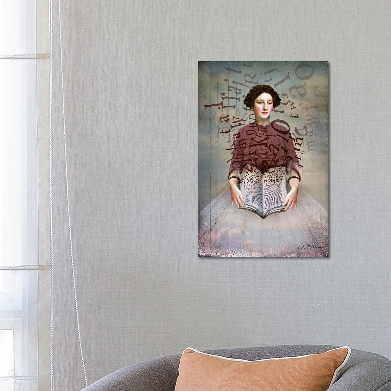Icanvas The Storybook By Catrin Welz Stein Canvas Print
