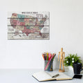Icanvas The United States Of America Map Iii By Irena Orlov Canvas Print