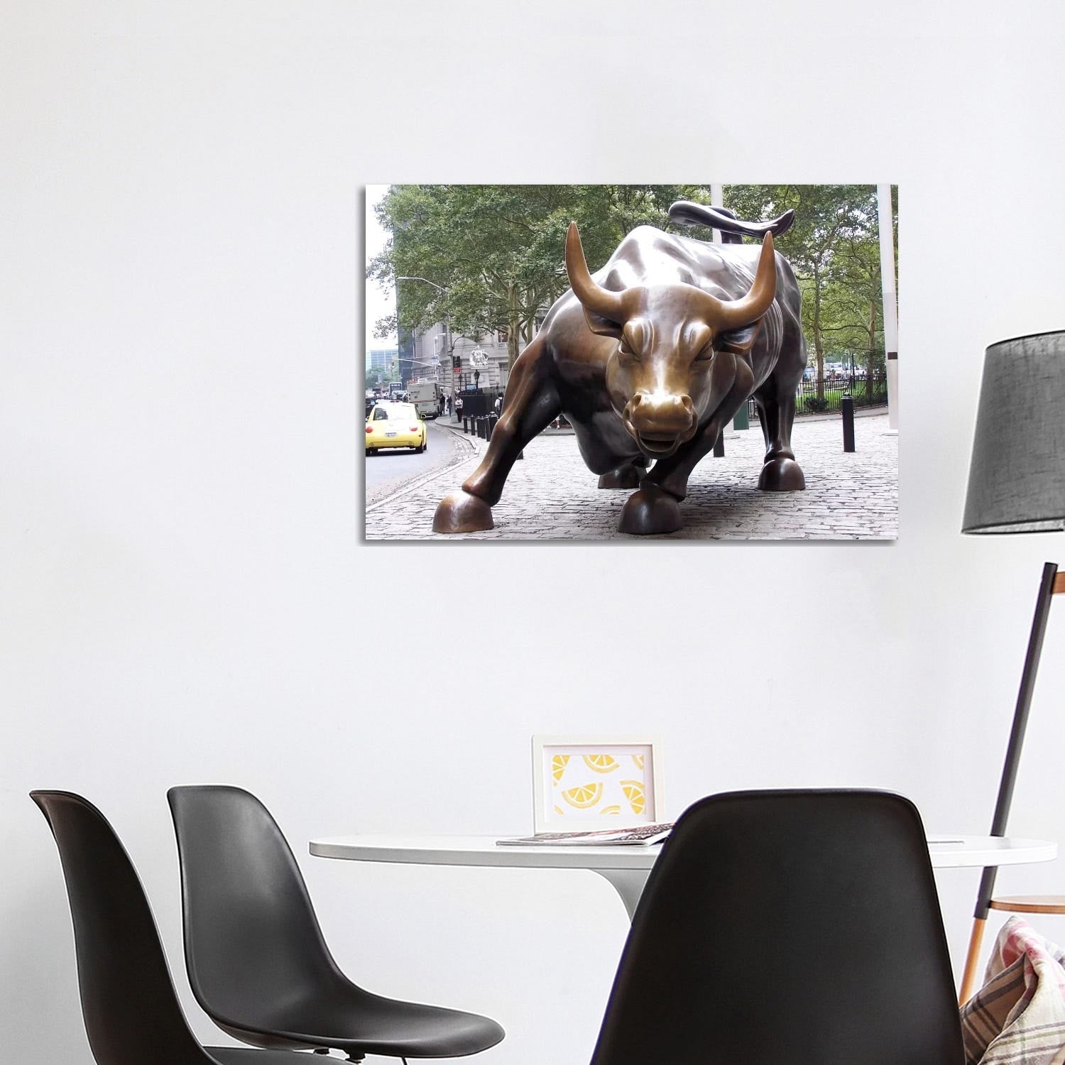 Icanvas The Wall Street Bull By Unknown Artist Canvas Print