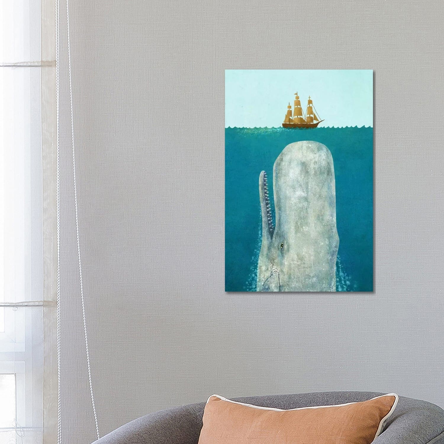 Icanvas The Whale By Terry Fan Canvas Print