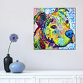 Icanvas Thoughtful Pit Bull This Years I By Dean Russo Canvas Print
