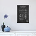 Icanvas Toothbrush Charcoal Patent Blueprint By Aged Pixel Canvas Print