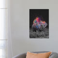 Icanvas True Colors Elephant By Soaring Anchor Designs Gallery Wrapped Canvas Print