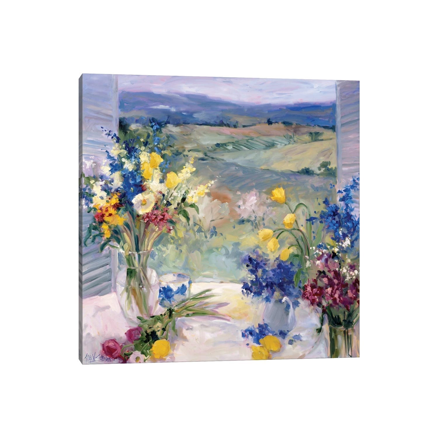 Icanvas Tuscany Floral By Allayn Stevens