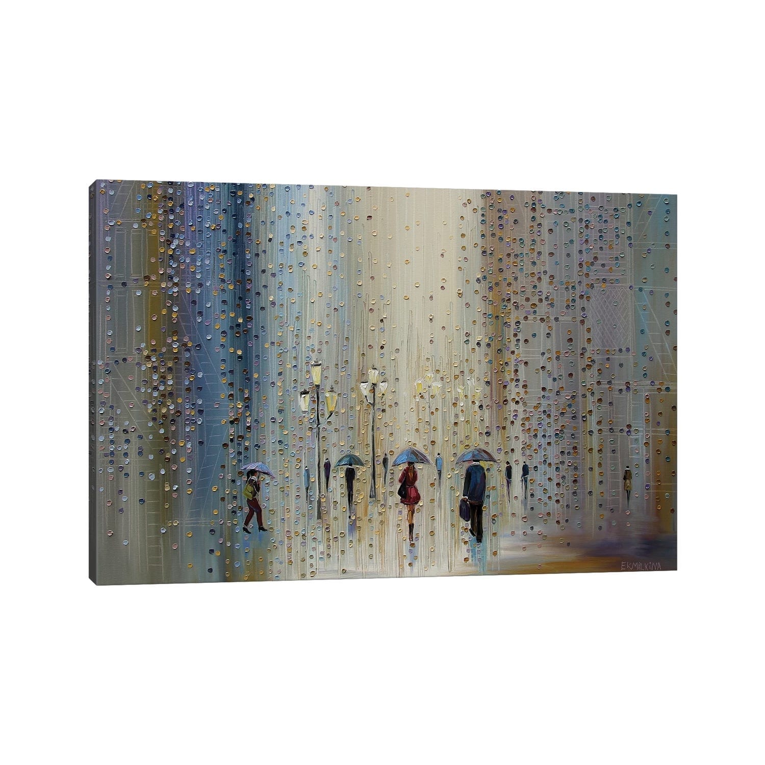 Icanvas Under A Rainy Sky By Ekaterina Ermilkina
