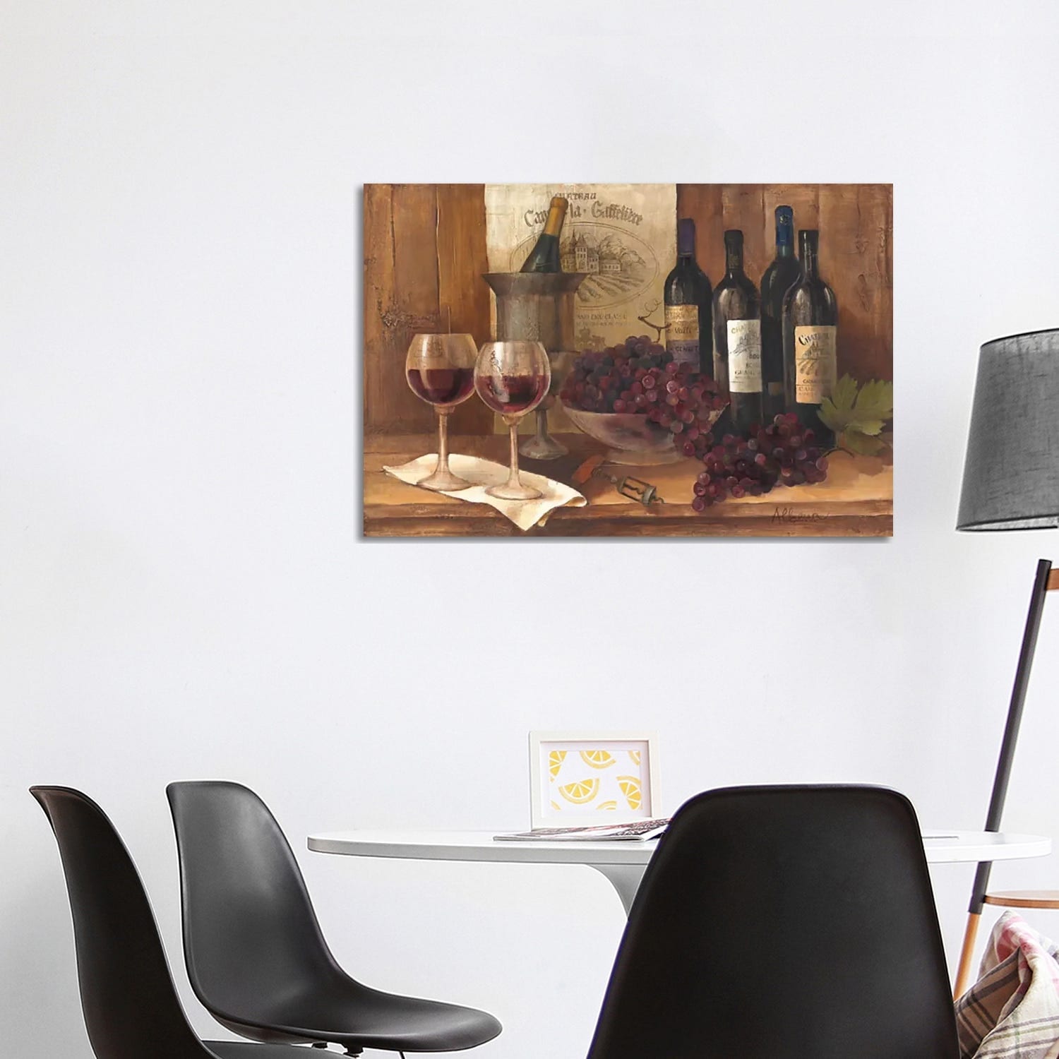 Icanvas Vintage Wine By Albena Hristova Canvas Print