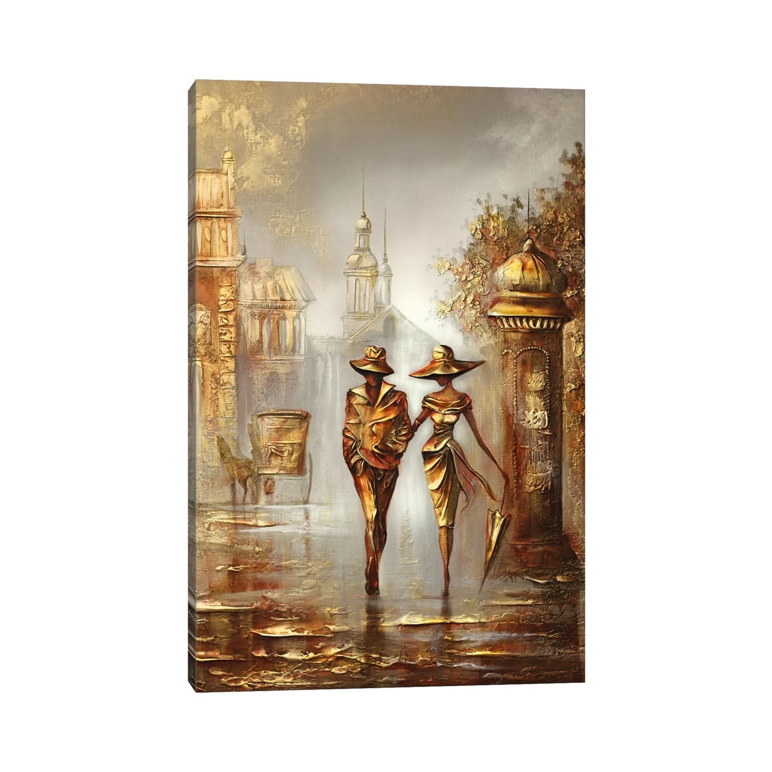 Icanvas Warm Evening By Raen Gallery Wrapped Canvas Print