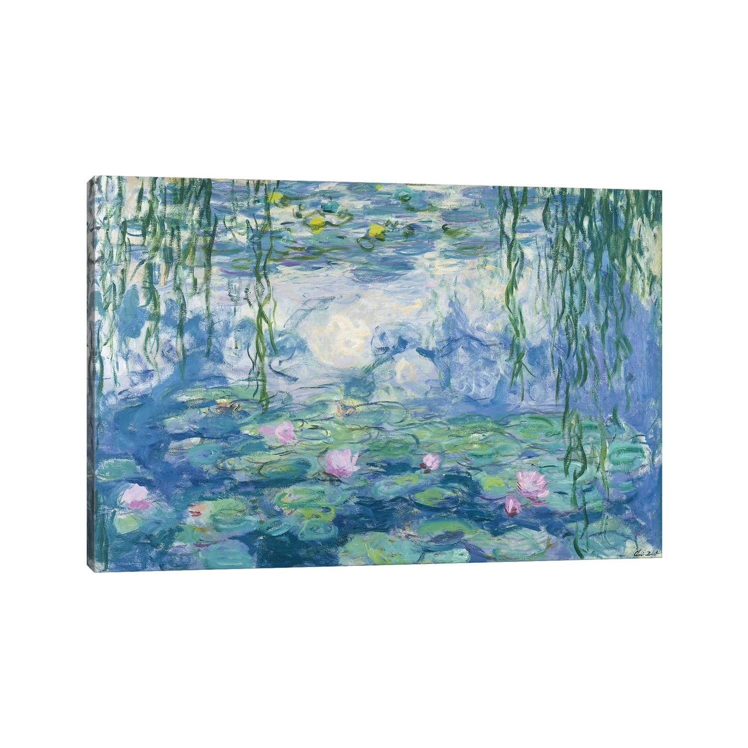 Icanvas Waterlilies 1916 19 By Claude Monet Canvas Print