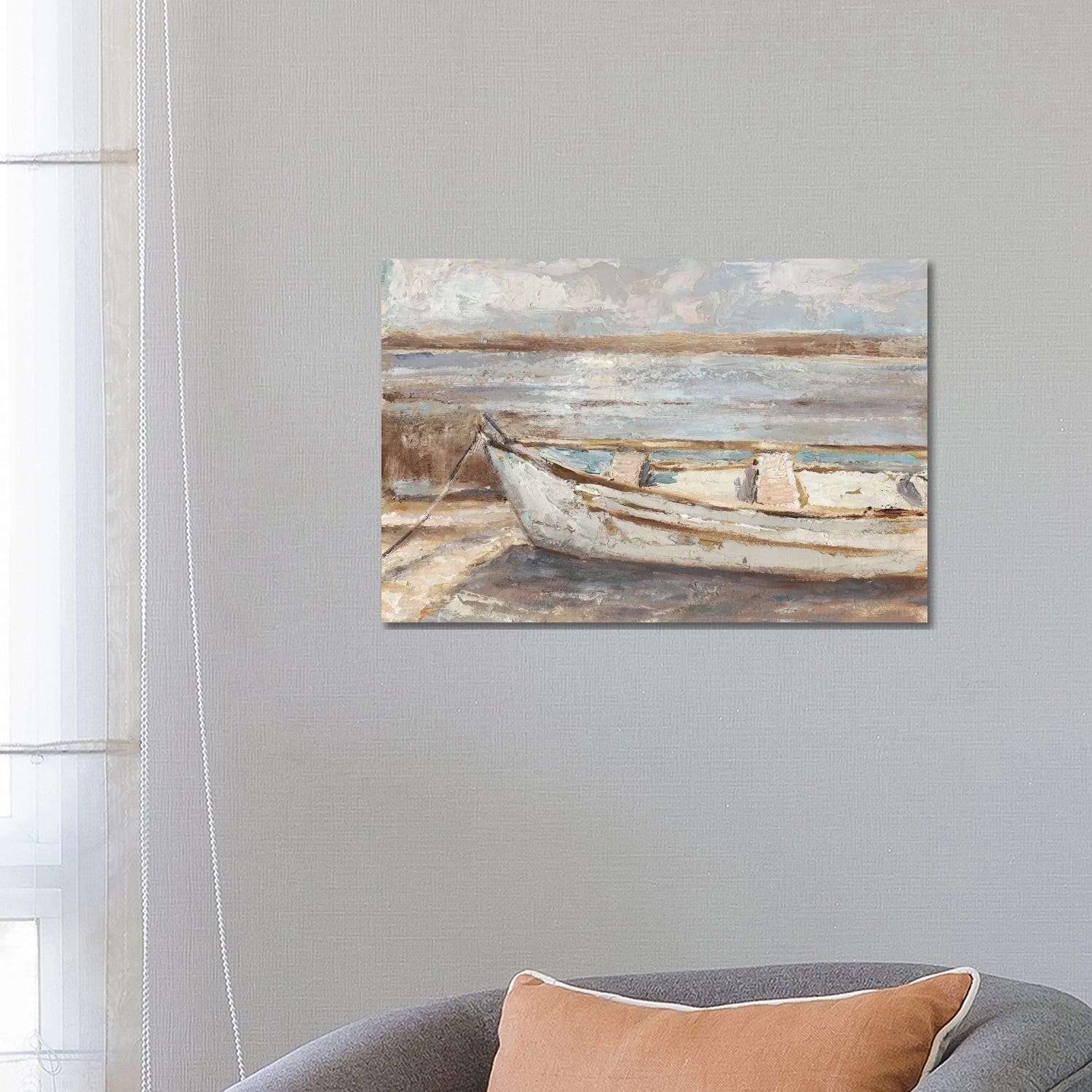 Icanvas Weathered Rowboat Ii By Ethan Harper