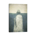 Icanvas White Whale By Terry Fan Canvas Print