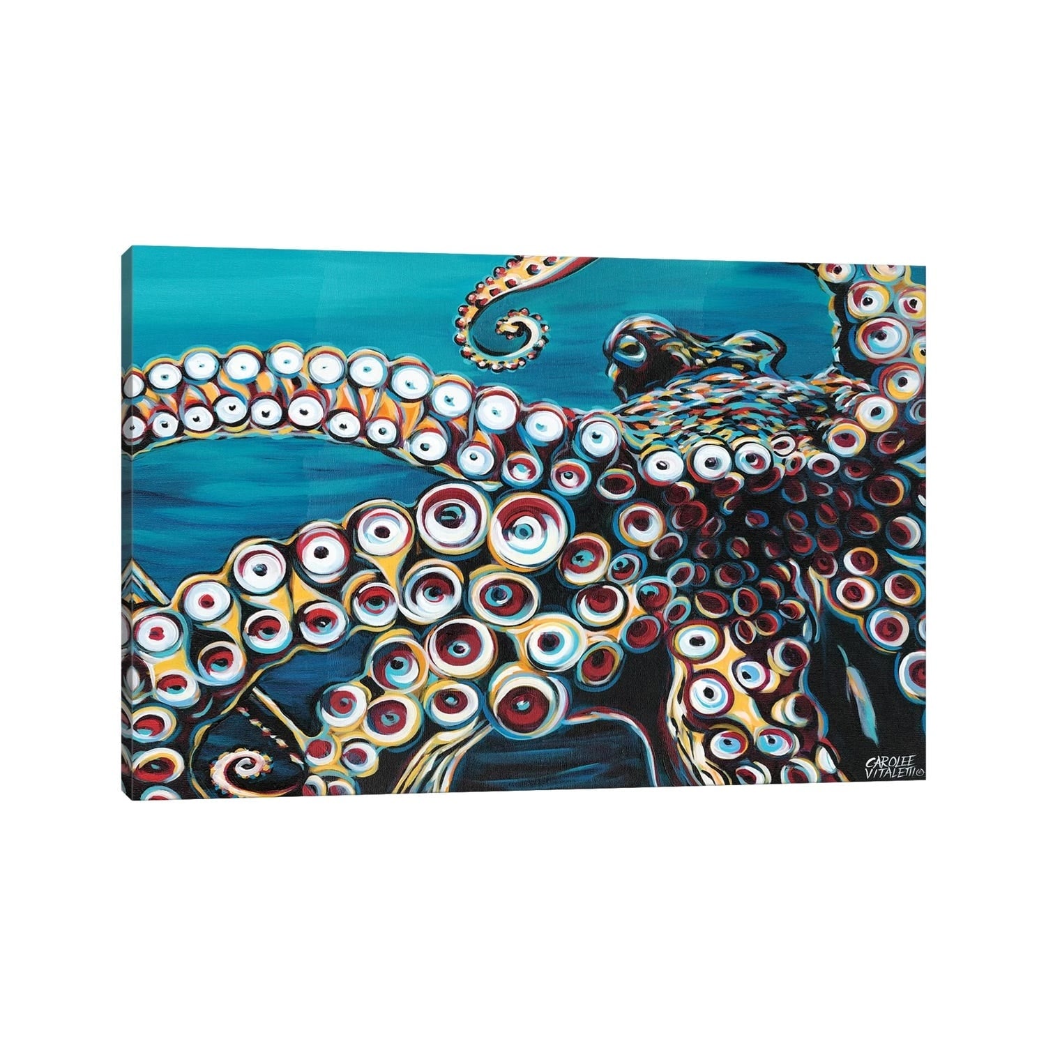 Porch Den Art Carolee Vitaletti Wild Octopus I Wall Art