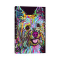 Icanvas Yorkie By Dean Russo Canvas Print