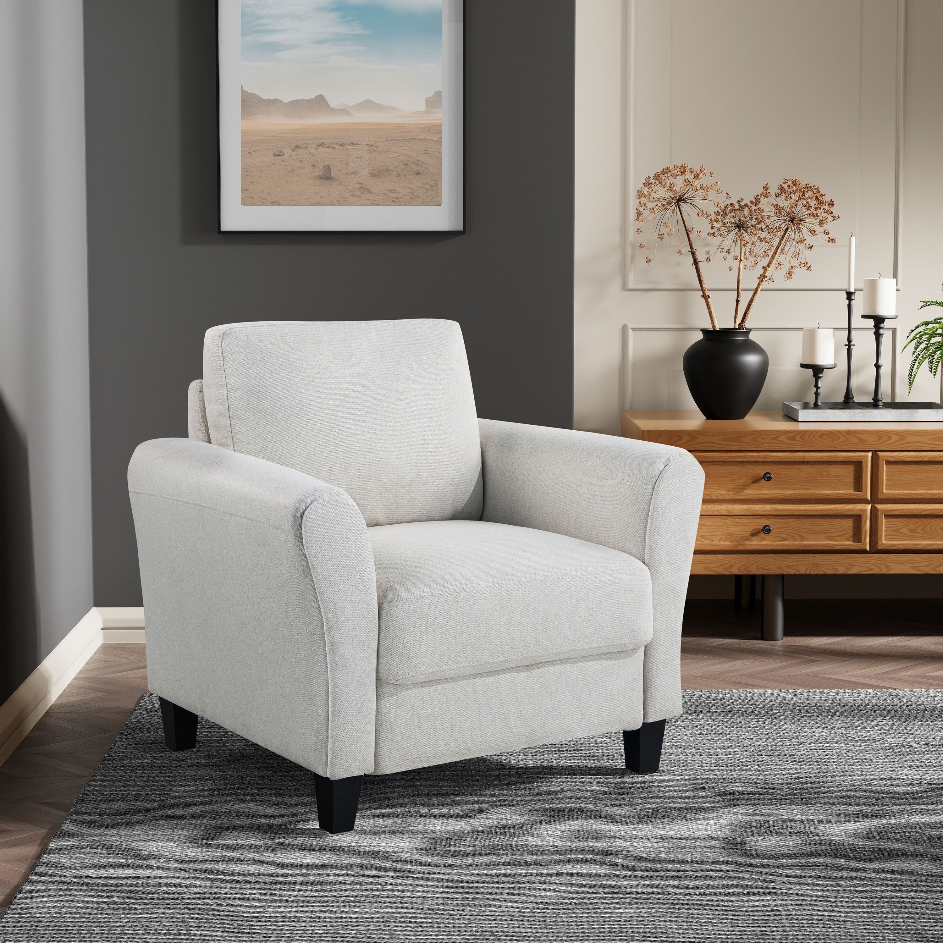 Lifestyle Solutions Waverly Microfiber Chair