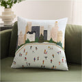 Nicole Cicak Ice Skating Cushion Cover