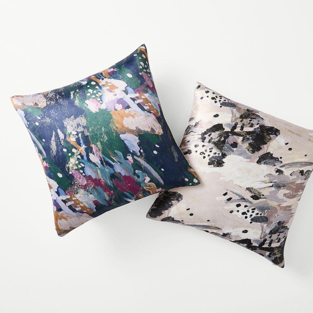 Impressionist Brocade Cushion Cover
