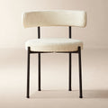 Inesse White Boucle Counter Stool