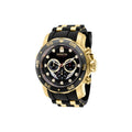 Invicta Mens 37228 Pro Diver Quartz Chronograph Red Black Dial Watch
