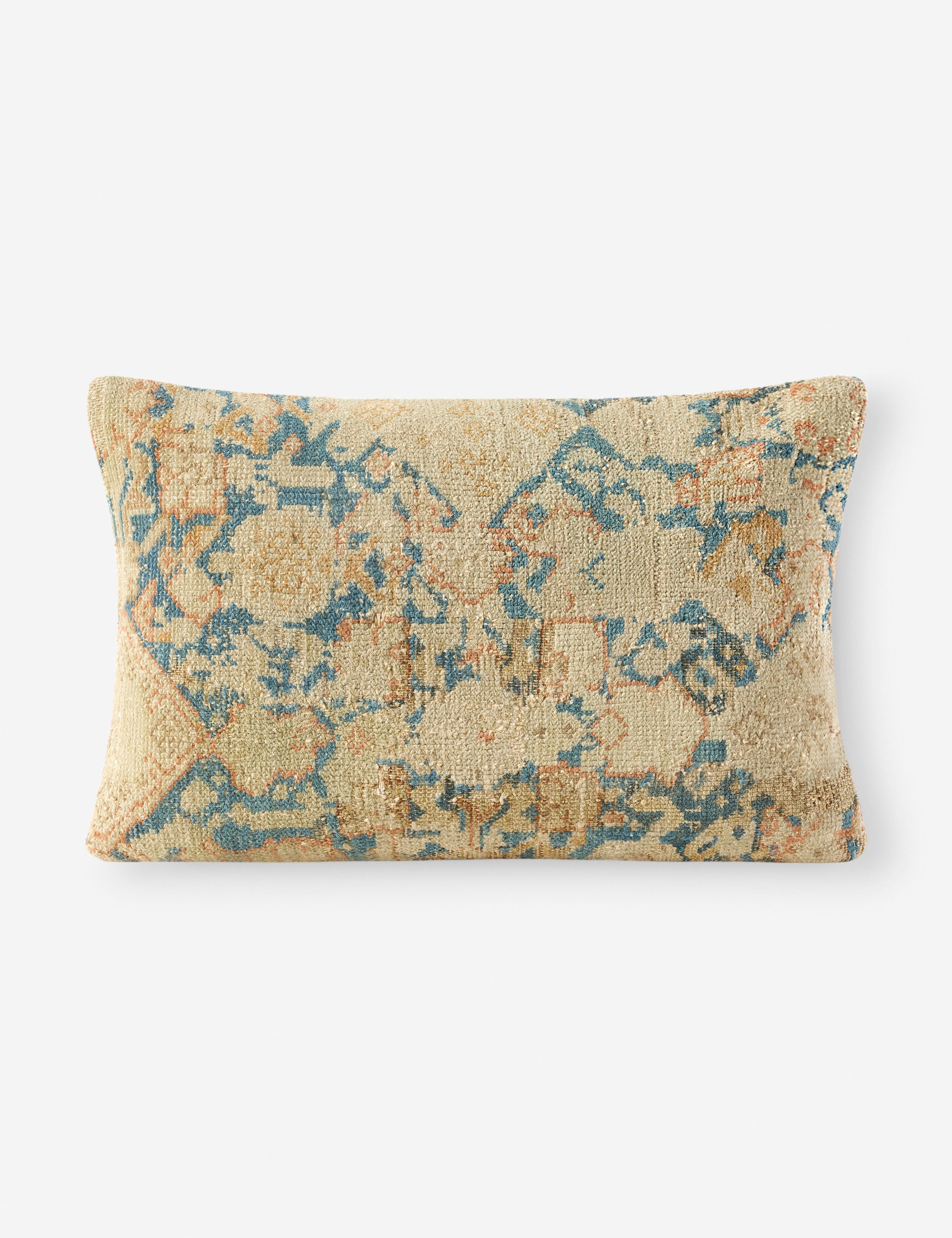 Vintage Lumbar Pillow No. 307, 16in x 24in
