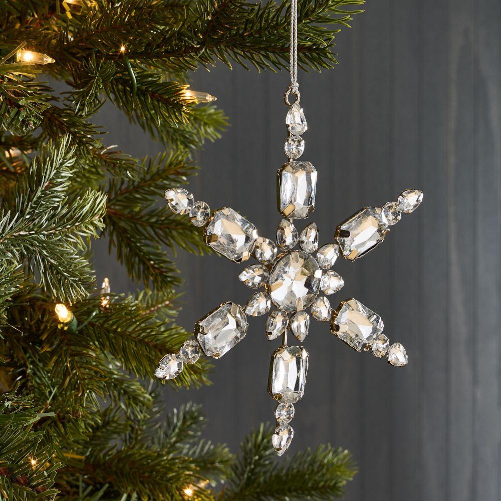 Jewelled Snowflake Bauble
