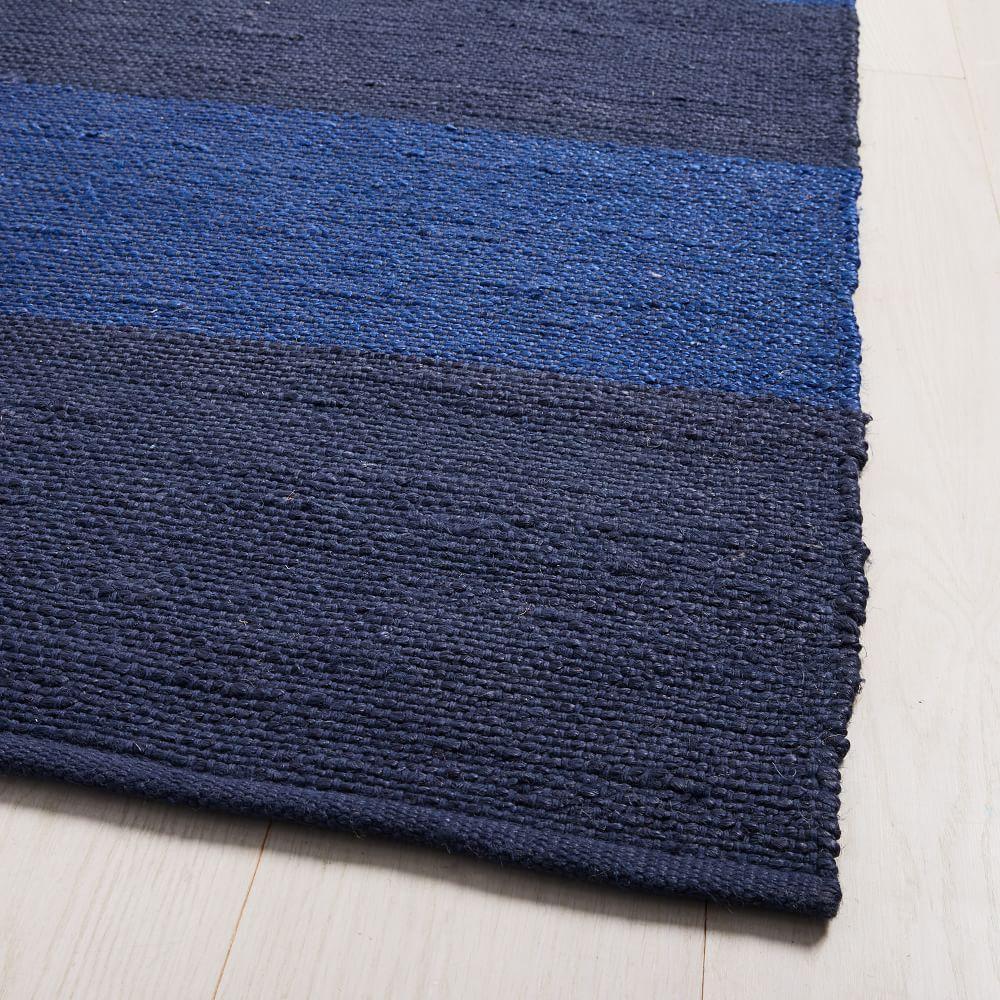 Jute Broken Stripe Rug