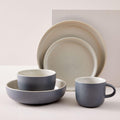 Kaloh Stoneware Dinnerware - Anchor Grey