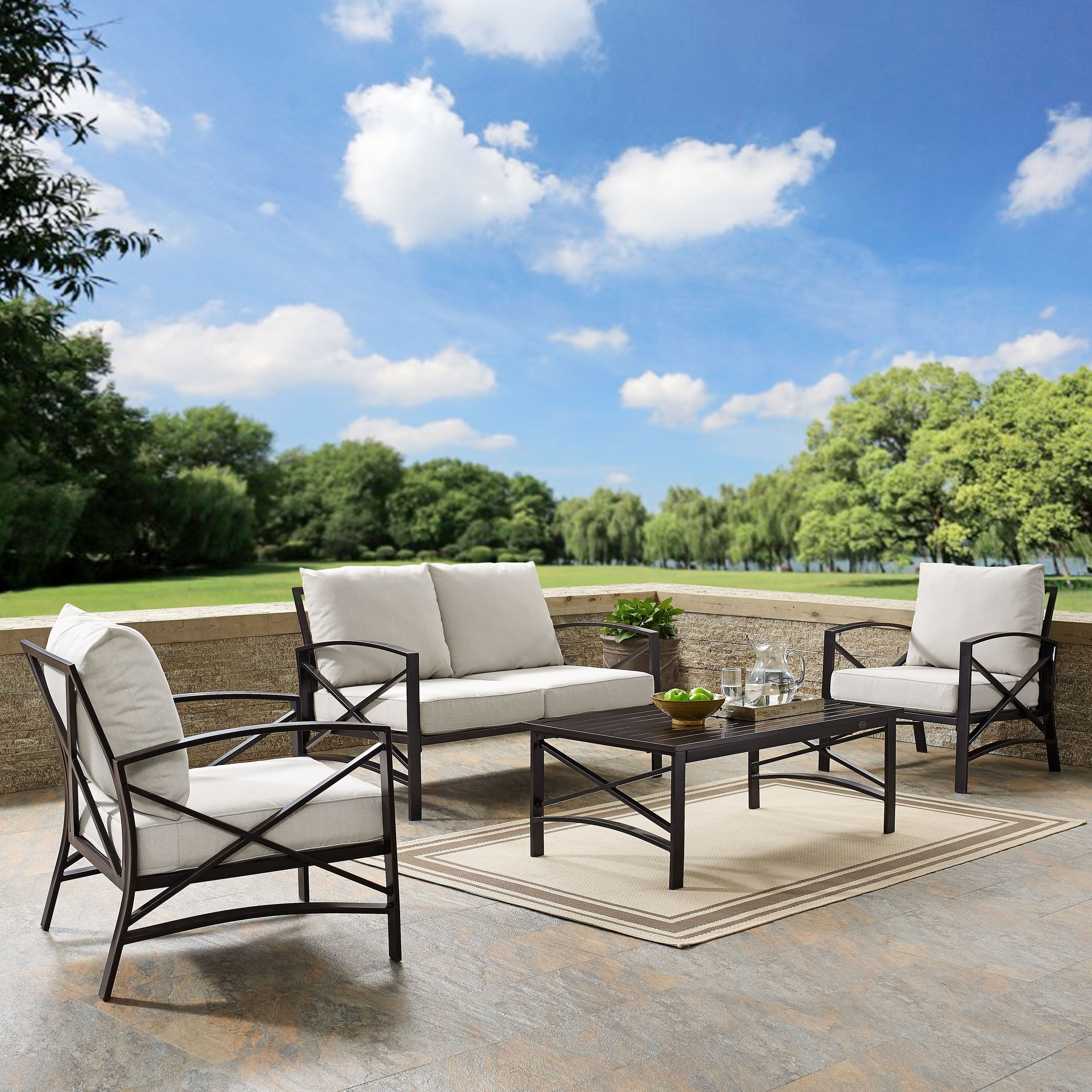 Kaplan 4 Piece Outdoor Seating Set