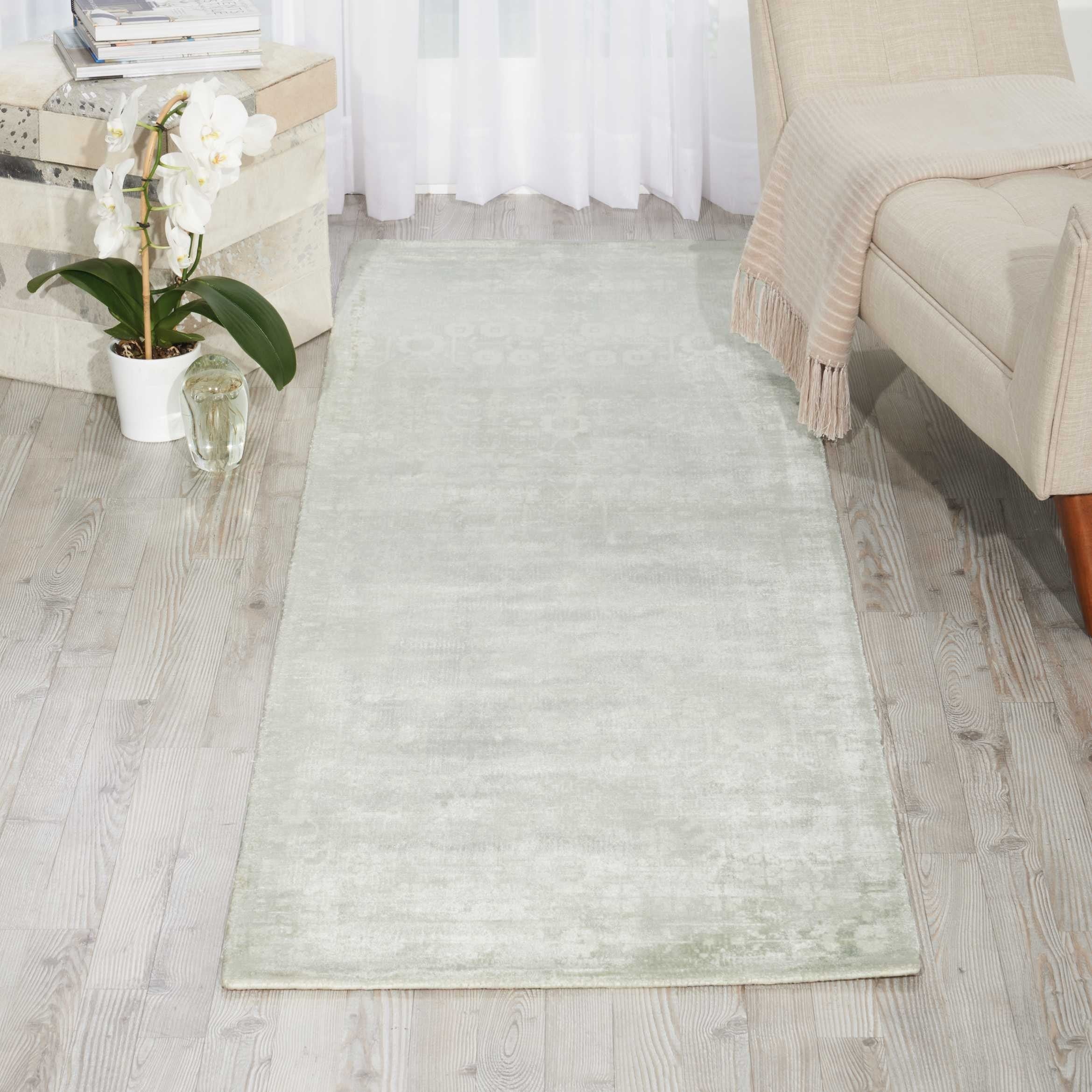 Kathy Ireland Desert Skies Silver Green Area Rug By Nourison 53 X 75