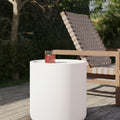 Kos Indoor/Outdoor Garden Concrete Side Table (46 cm)