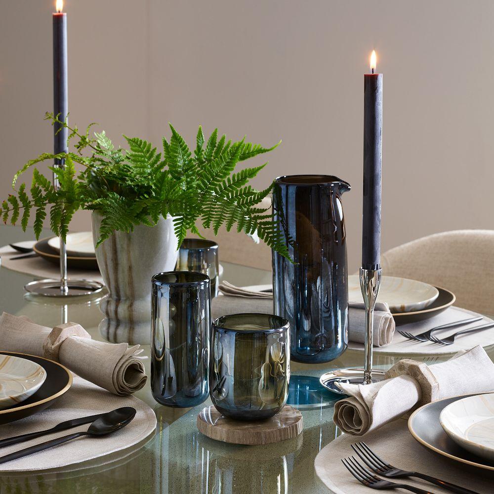 Kuba Metal Taper Candle Holders