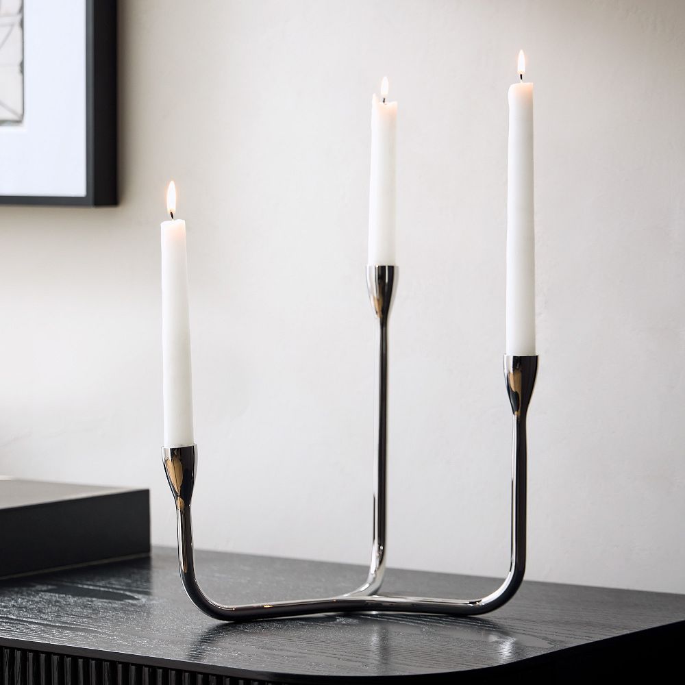 Kuba Metal Taper Centrepiece