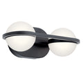 Lan Brettin Collection 2 Light Led Vanity Light Matte Black