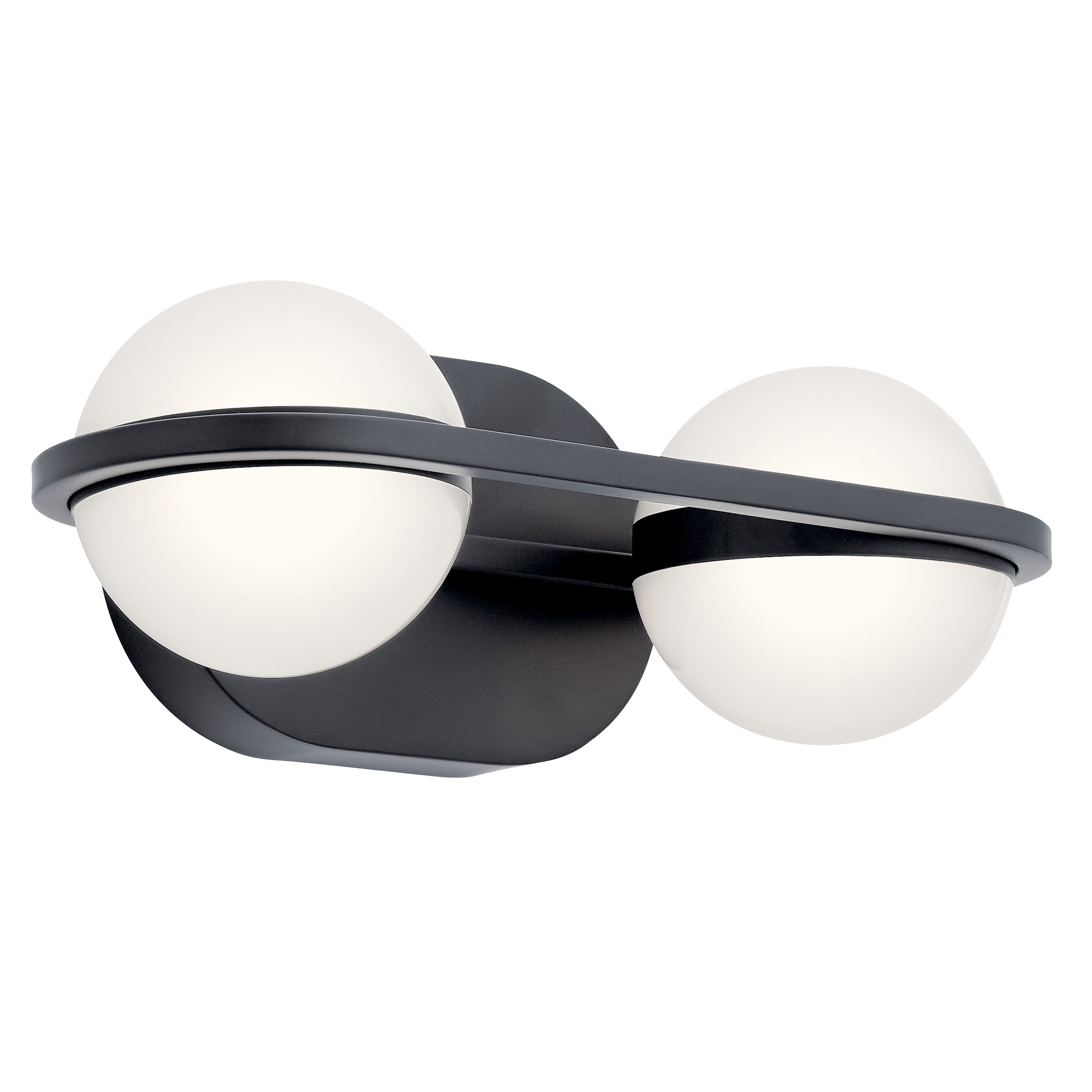 Lan Brettin Collection 2 Light Led Vanity Light Matte Black