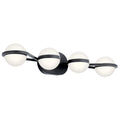 Lan Brettin Collection 4 Light Led Vanity Light Matte Black