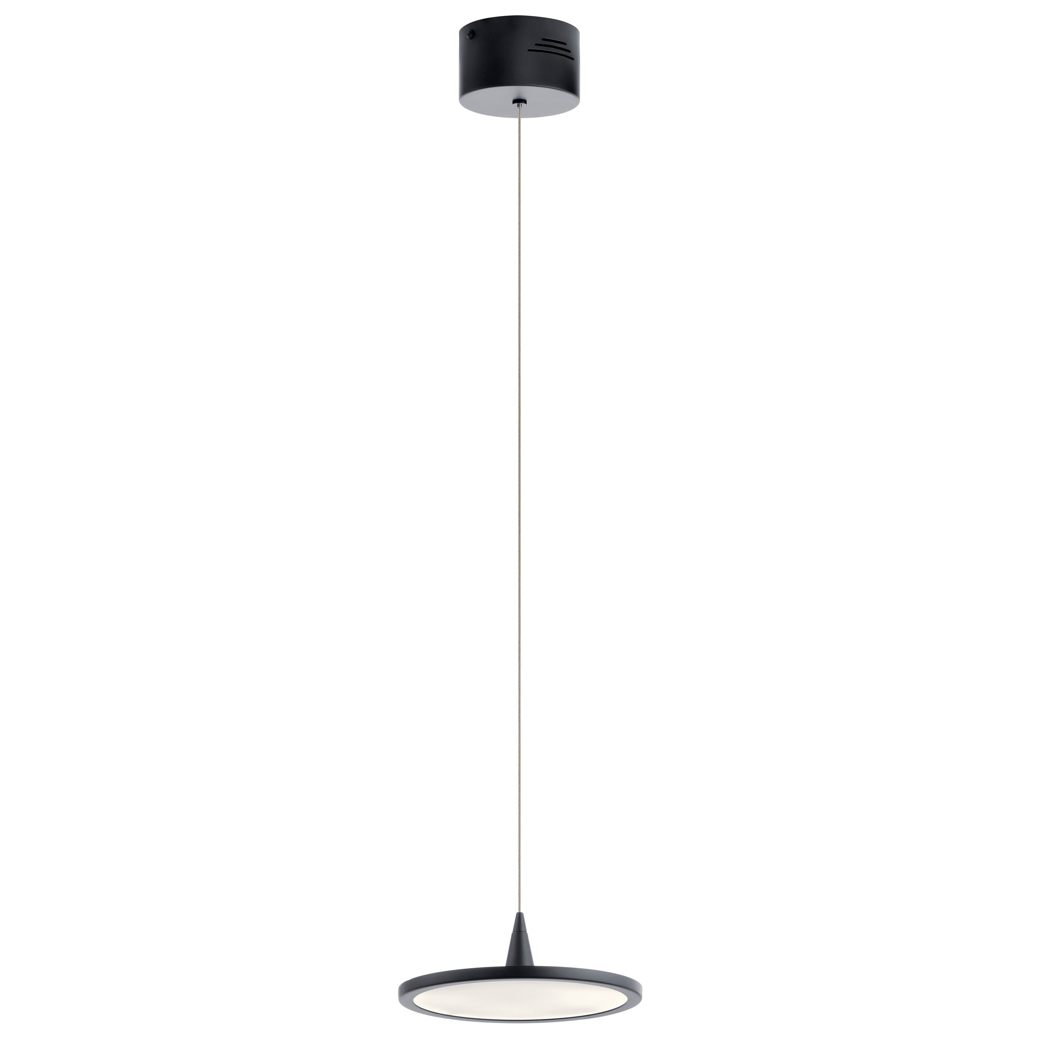 Lan Jeno Matte Black Led Mini Pendant