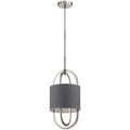 Lan Jolana Polished Nickel Led Pendant