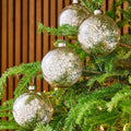 Large Mercury Ball Baubles (Set of 4)