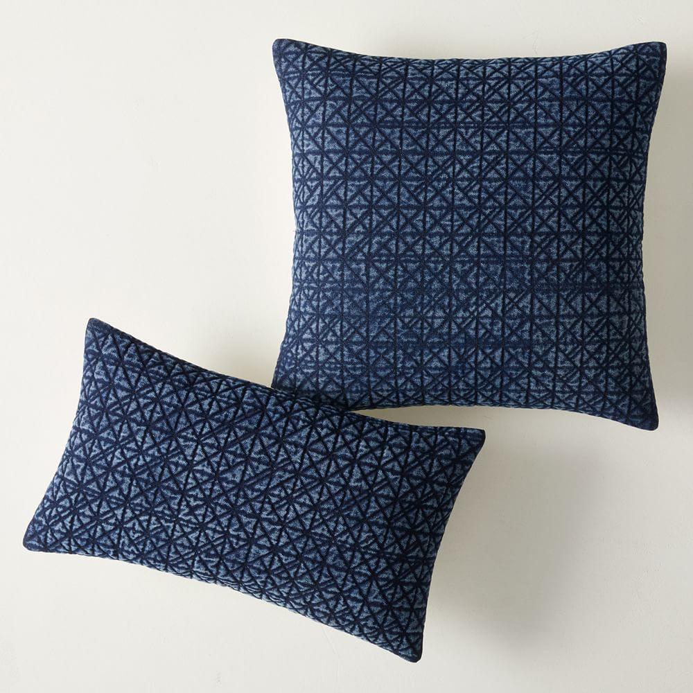 Lattice Tie-Dye Pillow Cover