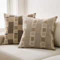 Layered Blocks Cushion Cover