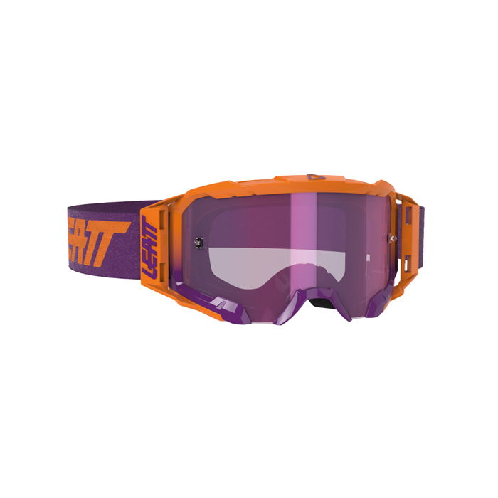 Leatt Goggle Velocity 5.5 Iriz Neon Orange – Purple Lens